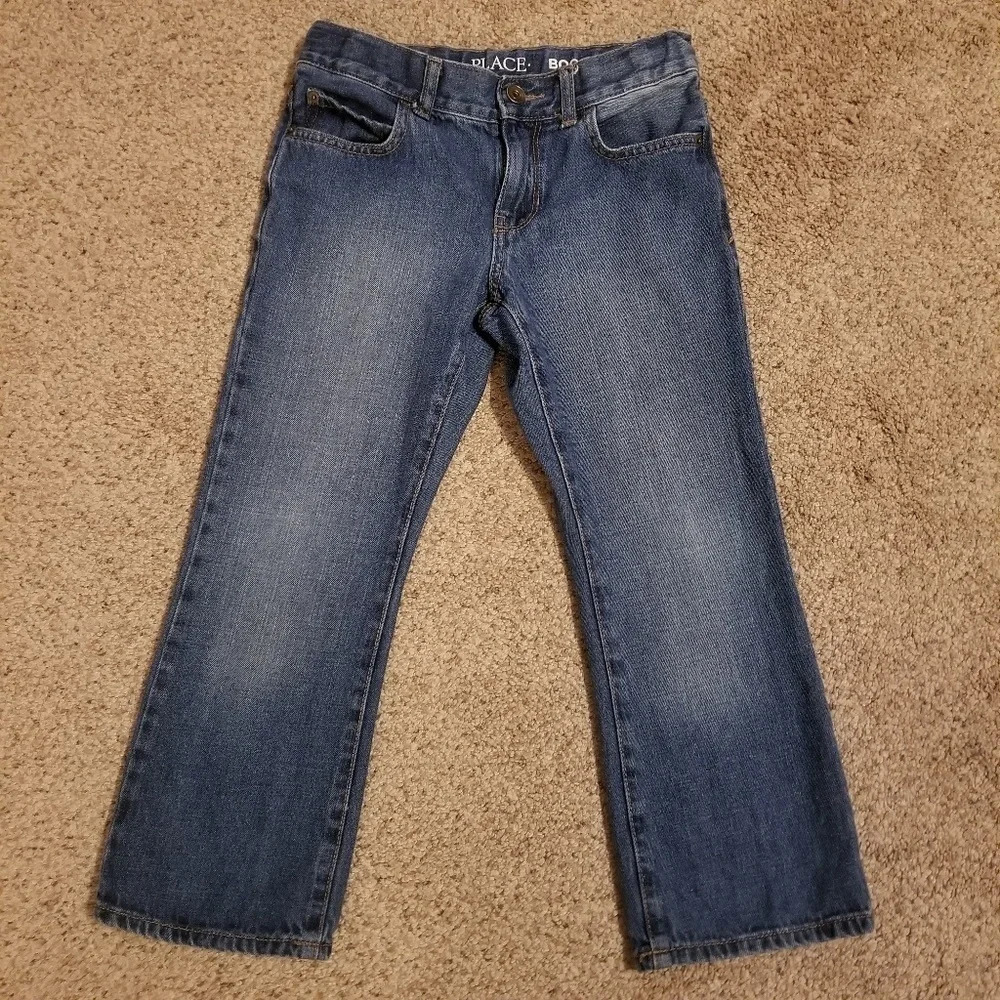 The Children's Place Boy's Bootcut Jeans 7H
